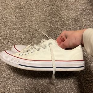 Women’s off white converse sneakers